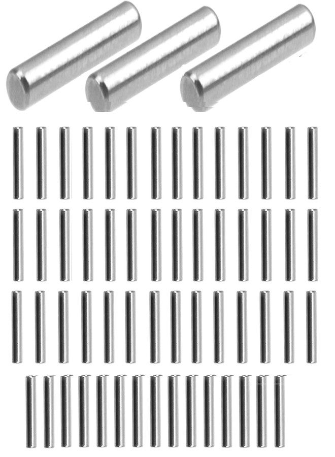 ZdingTech 60pcs 2X10mm Dowel Pin Wheel Hex Pins Compatible with HSP Redcat Wltoys Traxxas Hyper go Wheel hex pins M20101,for MJX Hyper Go 16207 16208 16209 16210 H16BM H16DR 14301 14302 H14BM - Image 1